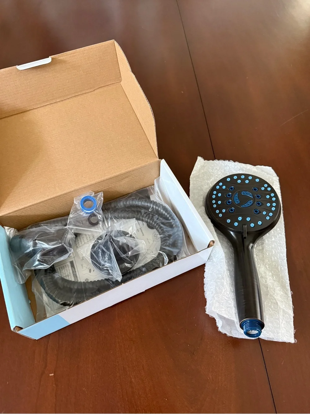 Luxury Handheld Shower - Gray High Pressure 3 Way Showerhead